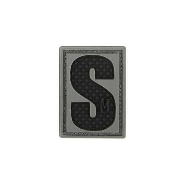 Maxpedition® - Letter S 0.84" x 1.18" Swat PVC 3D Morale Patch