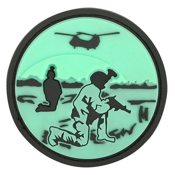 Maxpedition® - Night Vision 2.17" Glow PVC Rubber 3D Morale Patch