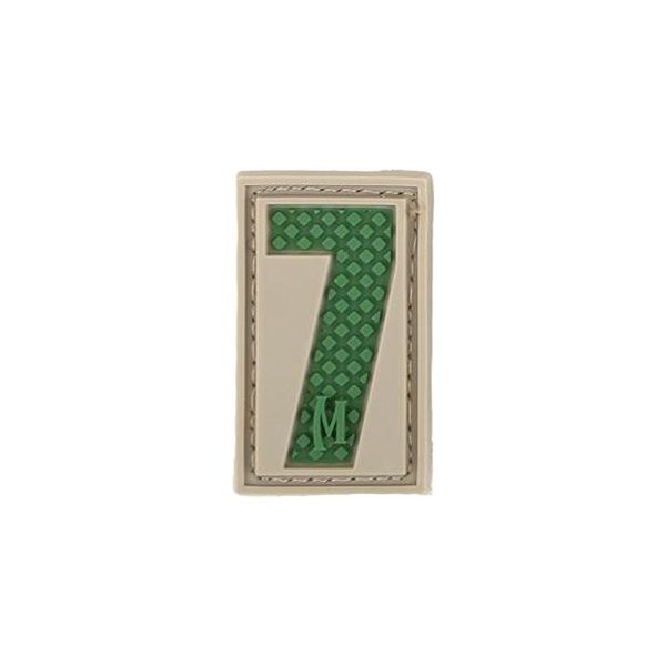 Maxpedition® - Number 7 0.7" x 1.18" Arid PVC 3D Morale Patch