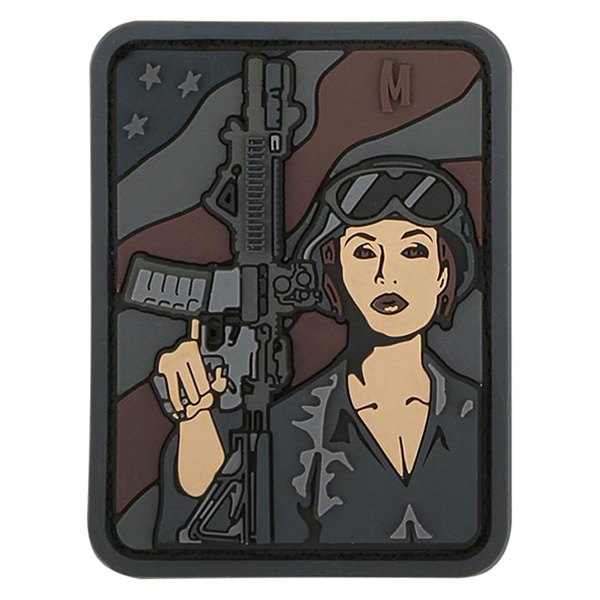 Maxpedition® - Soldier Girl 1.8" x 2.4" Swat PVC 3D Morale Patch