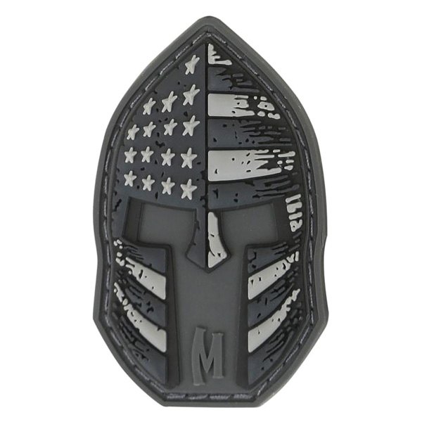 Maxpedition® - Stars and Stripes Spartan Helmet 2" x 1.2" Swat PVC 3D Morale Patch
