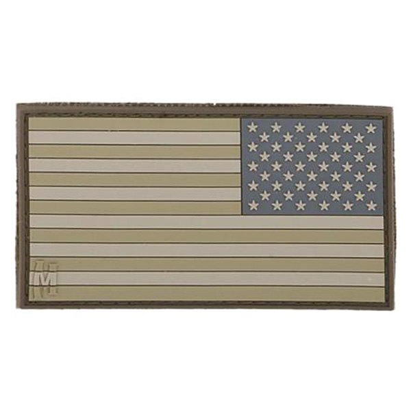 Maxpedition® - U.S. Flag 2" x 1" Arid PVC Rubber Reverse Orientation 3D Morale Patch