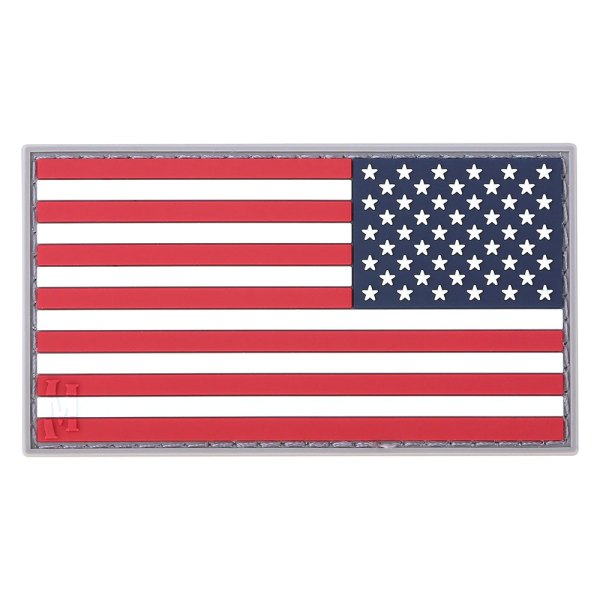 Maxpedition® - U.S. Flag 3" x 2" Full Color PVC Reverse Orientation 3D Morale Patch