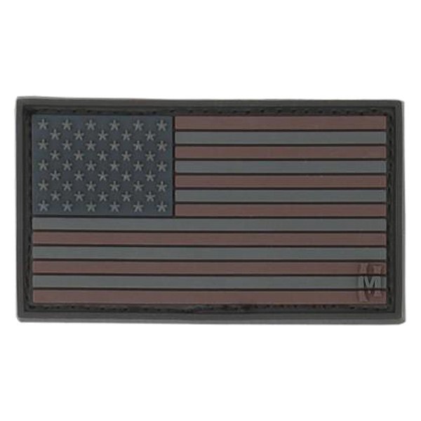 Maxpedition® - U.S. Flag 2" x 1" Stealth PVC Normal Orientation 3D Morale Patch