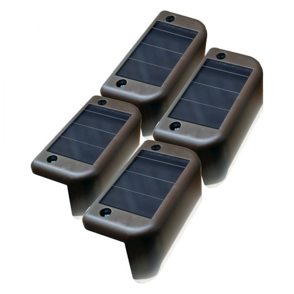 MAXSA® - Solar-Powered LED Deck Lights