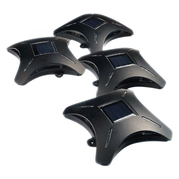 MAXSA® - Ninja Stars™ Solar-Powered LED Accent Deck Lights