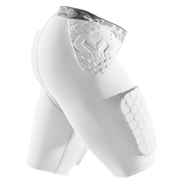 McDavid® - HEX™ White XX-Large Dual-Density Thudd Shorts