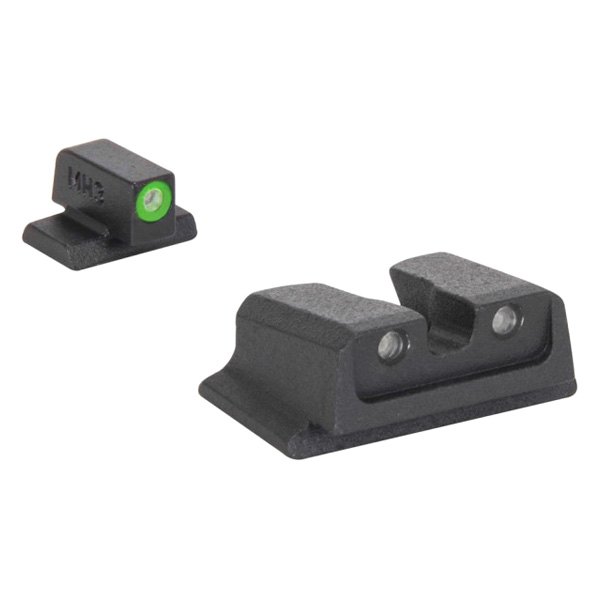Meprolight® - Highly Visible™ S&W M&P Green Front Day/Night Gun Sight Set