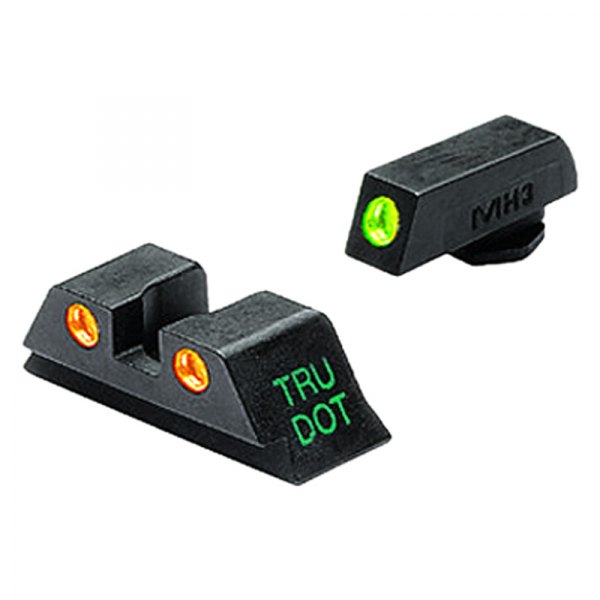 Meprolight® - Tru-Dot™ Glock 20-36/41 Orange/Green Marked Fixed Night Gun Sight Kit