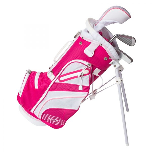 Merchants of Golf® - Tour X Pink Right Handed Golf Set for Age 5+