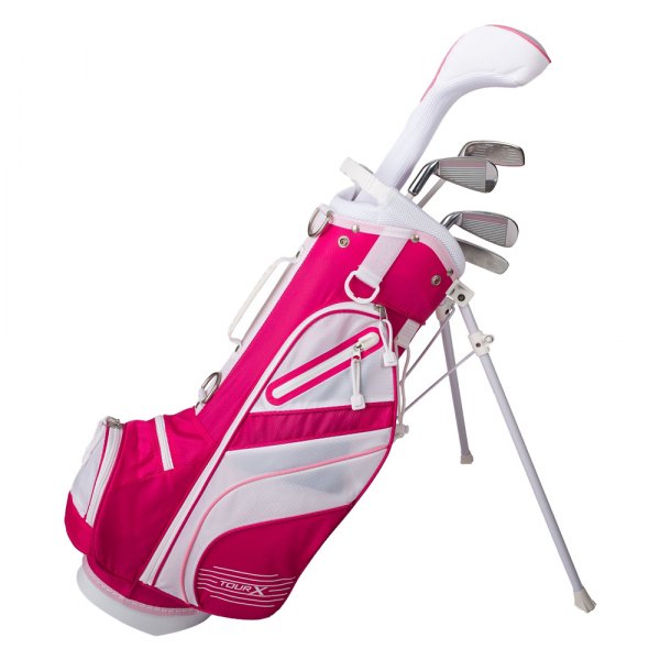Merchants of Golf® - Tour X Pink Right Handed Golf Set for Age 5-7
