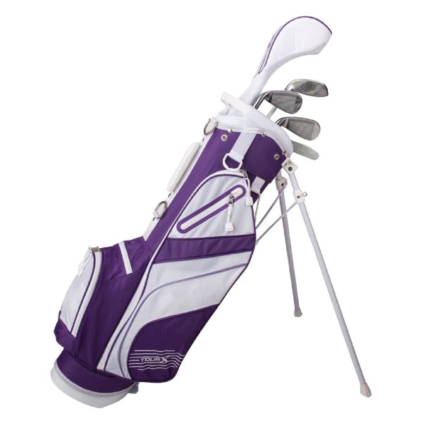 Merchants of Golf® - Tour X Purple Right Handed Golf Set for Age 12+