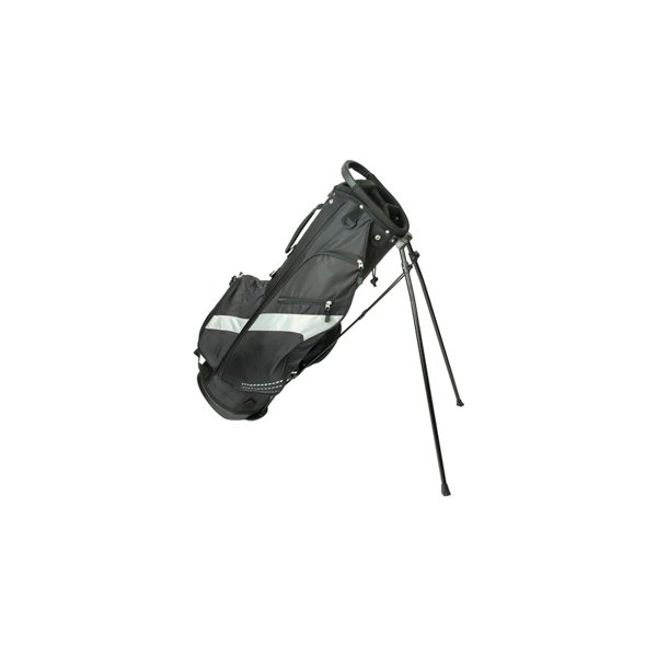 Merchants of Golf® - Tour X SS Black/Charcoal Ultralight Golf Bag with Stand