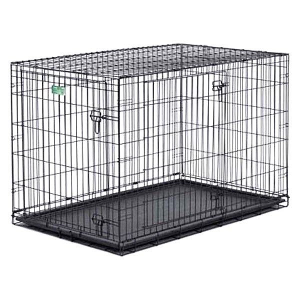 Midwest Pet® - iCrate™ 36.0"L x 23.0"W x 25.0"H Black Light Duty 2-Door Dog Crate