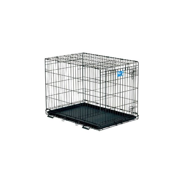 Midwest Pet® - Life Stages™ 24.0"L x 18.0"W x 21.0"H Black Medium Duty Single Door Dog Crate