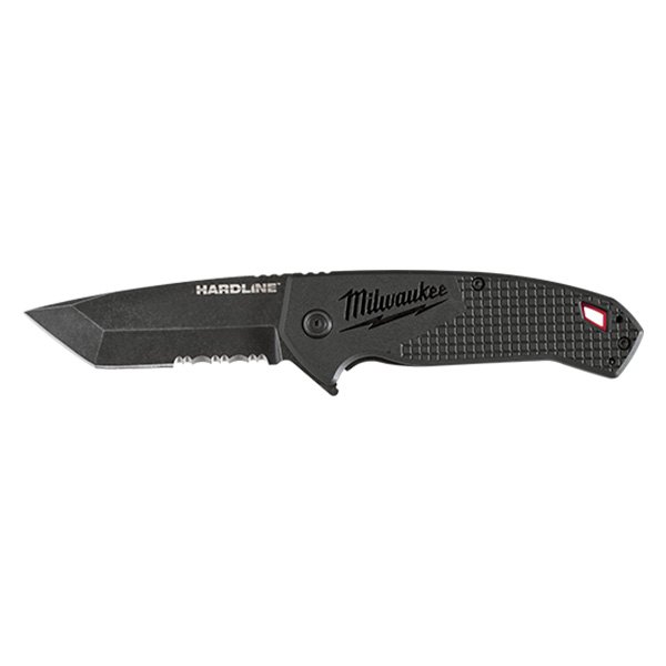 Milwaukee® - HARDLINE™ 3" Serrated Blade Pocket Knife (Boxed)