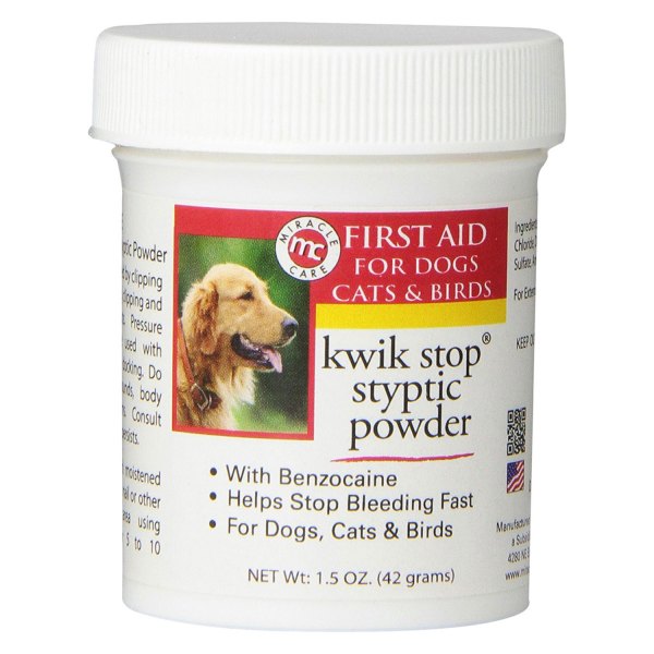 Miracle Corp® - Kwik-Stop Styptic Powder for Dogs