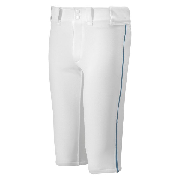 Mizuno® - Youth Premier Short XX-Large White/Navy Baseball Pants