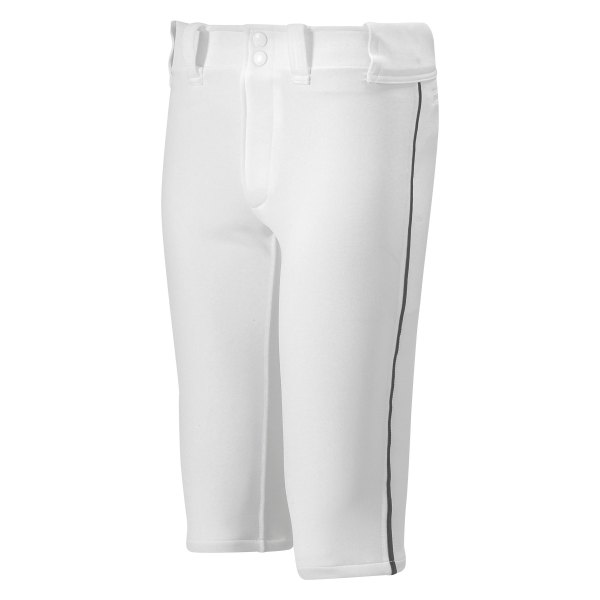 Mizuno® - Youth Premier Short Medium White/Black Baseball Pants