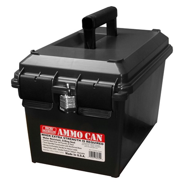 MTM Case-Gard® - 9.3" x 15.3" x 8.8" Green Ammo Can