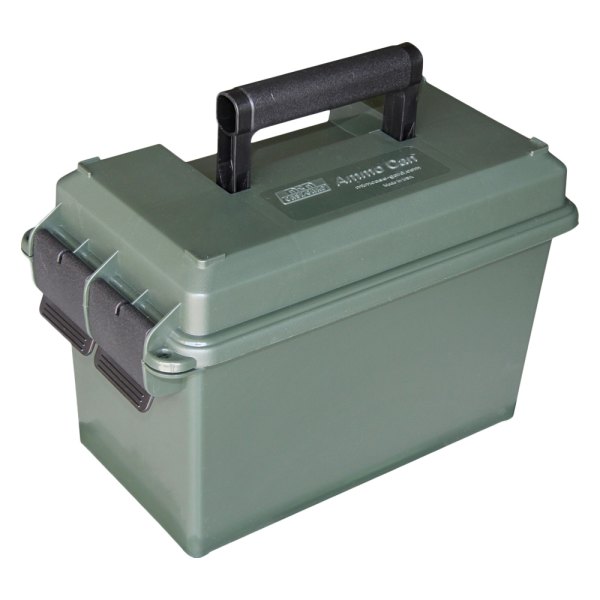 MTM Case-Gard® - 7.4"L x 13.5"W x 8.5"H Forest Green Ammo Box