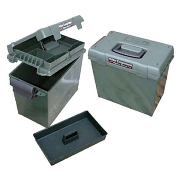 MTM Case-Gard® - Sportsmens Plus Utility 15" x 8.8" x 13" Forest Green ORing Sealed Dry Box