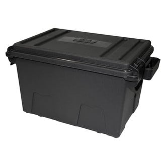 MTM Case-Gard® - 17.2" x 10.7" x 9.2" Dark Gray Polypropylene Tactical 4-Pistol Hard Case