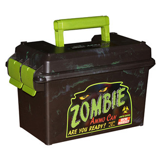 MTM Case-Gard® - .50 7.4" x 13.5" x 8.5" Zombie Ammo Can