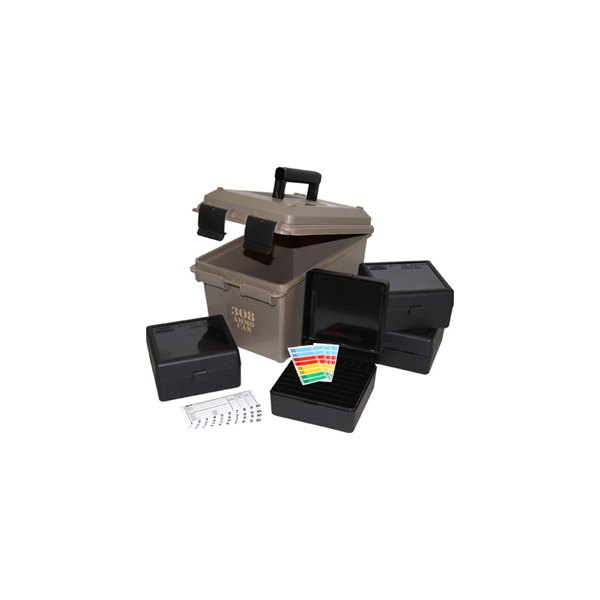 MTM Case-Gard® - ACC308 Combo Brown/Black Ammo Can