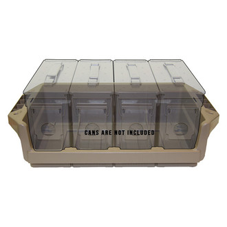 MTM Case-Gard® - .30 Metal Dark Earth Ammo Can Tray
