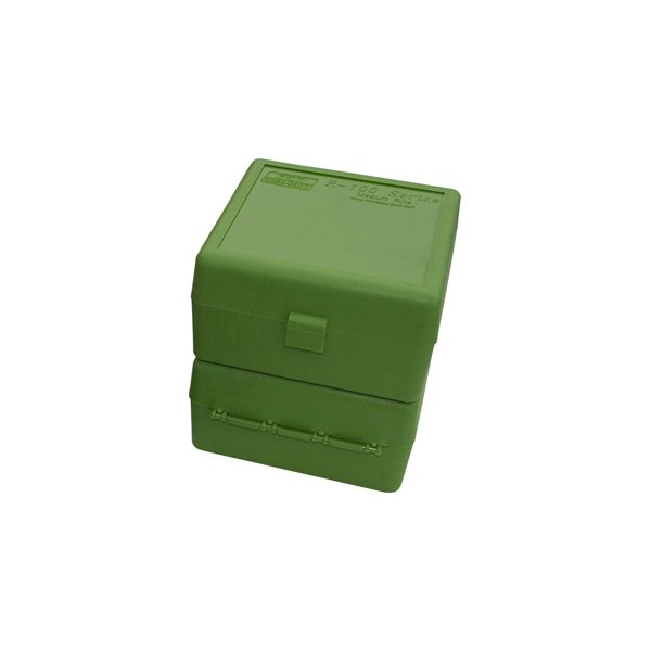 MTM Case-Gard® - RM-100 3.05" 100 Rounds Green Ammo Box