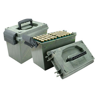 MTM Case-Gard® SD-100-12-09 - SD-100 12 Gauge 100 Rounds Wild Camo Ammo Box