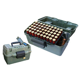 MTM Case-Gard® - SF-100 Deluxe 12/20 Gauge 100 Rounds Wild Camo Ammo Box