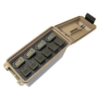 MTM Case-Gard® - Handgun 10-Magazine Dark Earth Can