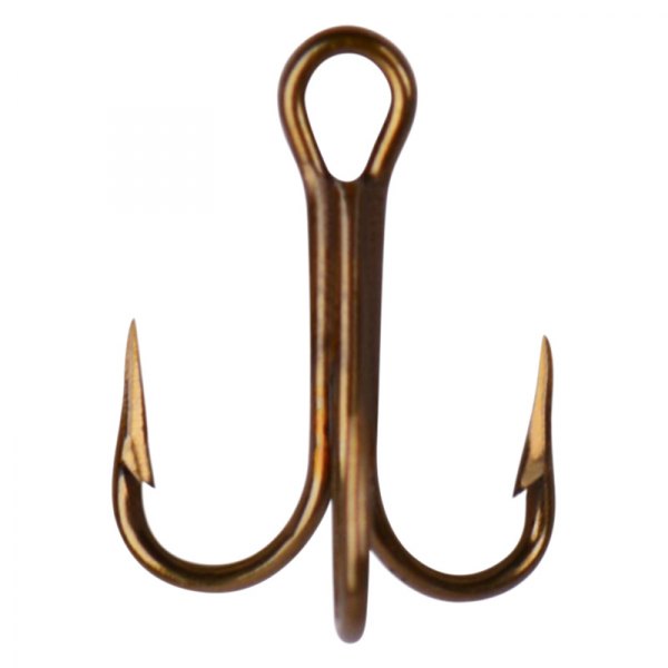 Mustad® - 10 Size Gold Treble Hooks, 25 Pieces