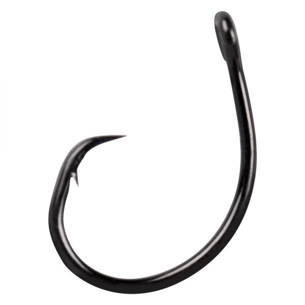 Mustad® - Demon™ Perfect Circle 7/0 Size Black Nickel Inline Hooks, 6 Pieces