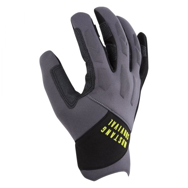 Mustang Survival® - EP 3250 XX-Large Gray/Black Synthetic Leather/Nylon Wrist Gloves