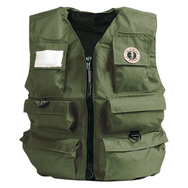 Mustang Survival® - X-Large Olive Inflatable Fisherman Vest