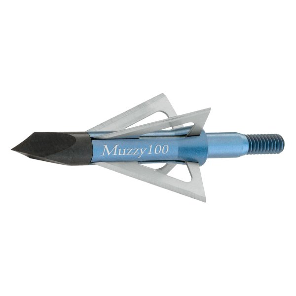 Muzzy® - 4-Blade Trocar Tip 100 gr Screw-In Fixed Broadheads