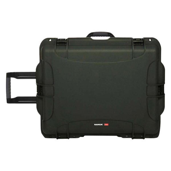 Nanuk® - 960™ 25.4" x 20" x 14.5" Olive Wheeled Hard Case with Cubed Foam