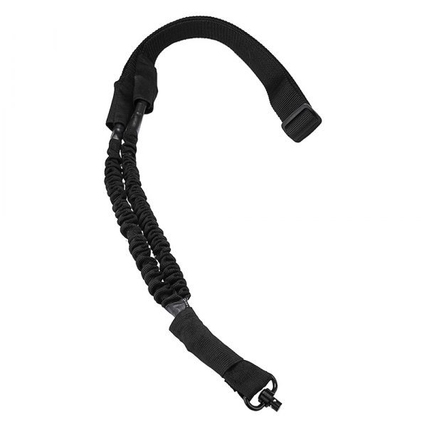 NcSTAR® - 1.5" Black Single Point Bungee Sling with QD Swivels
