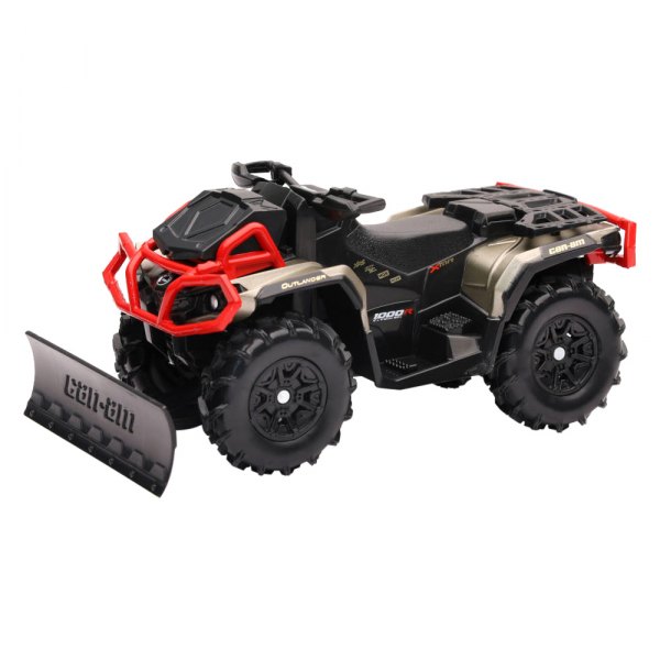 New-Ray® - Mini CAN-AM Outlander X MR1000R ATV with Snow Plow