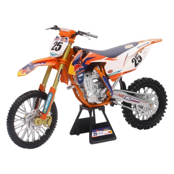 New-Ray® - 1:6 Scale Red Bull KTM 450 SX-F (Marvin Musquin) Dirt Bike