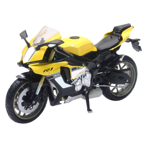 New-Ray® - 1:12 Scale Yamaha YZF-R1 2016 Yellow Sport Bike