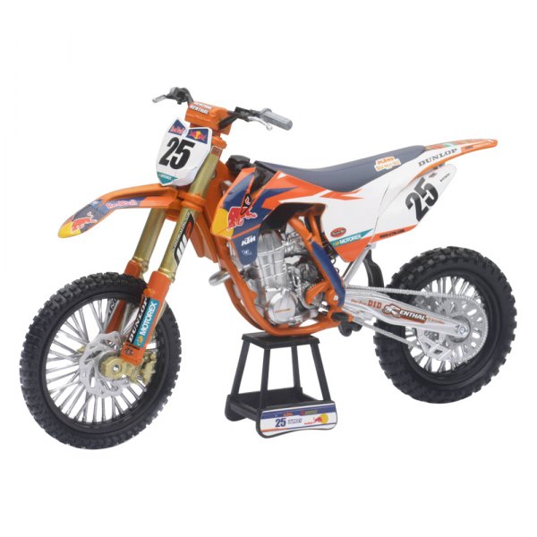 New-Ray® - 1:10 Scale Red Bull KTM 450 SX-F (Marvin Musquin) Dirt Bike