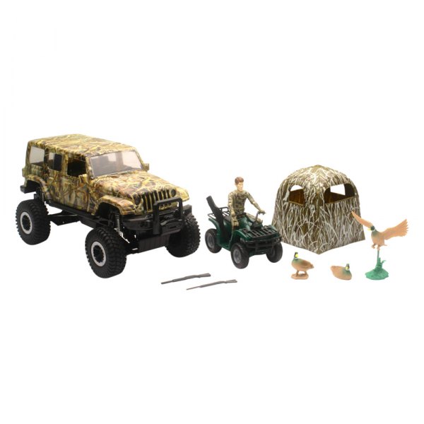 New-Ray® - Camo Jeep Wrangler Duck Hunting Set