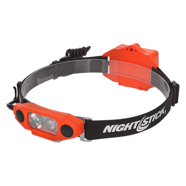 Nightstick® - DICATA™ 310 lm Intrinsically Safe Low-Profile Dual-Light Red LED Headlamp