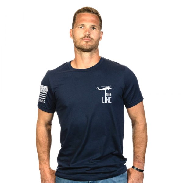 Nine Line® - Men's I Stand Small Navy T-Shirt