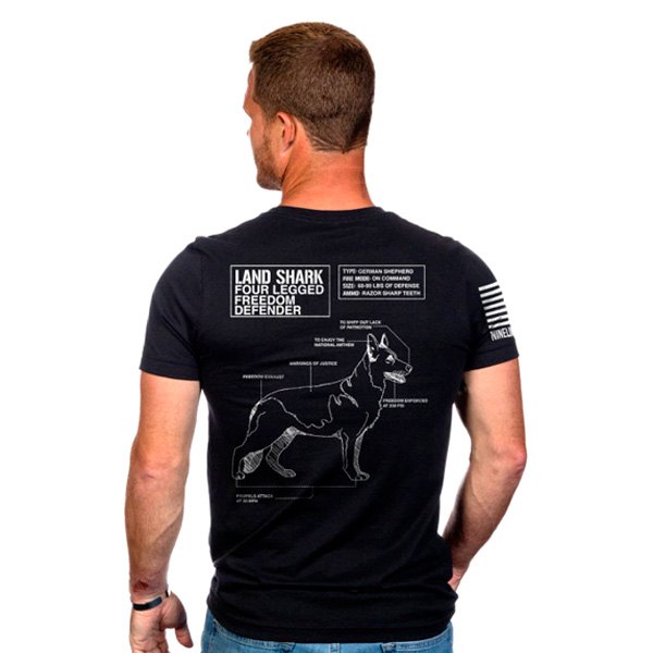 Nine Line® - Men's Land Shark Small Black T-Shirt