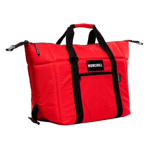NorChill® - Voyager™ 12-Can Red Cooler Bag